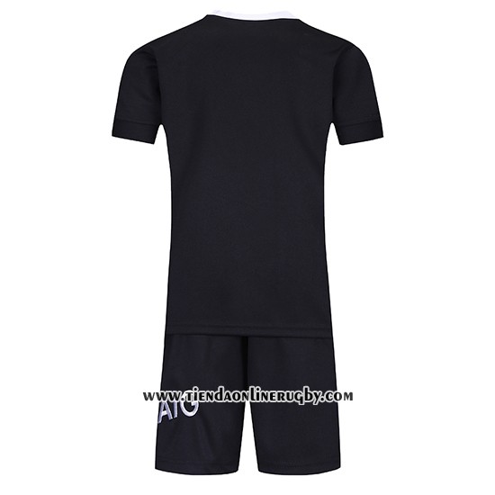 Camiseta Ninos Kit Nueva Zelandia All Blacks Rugby 2019-2020 Local